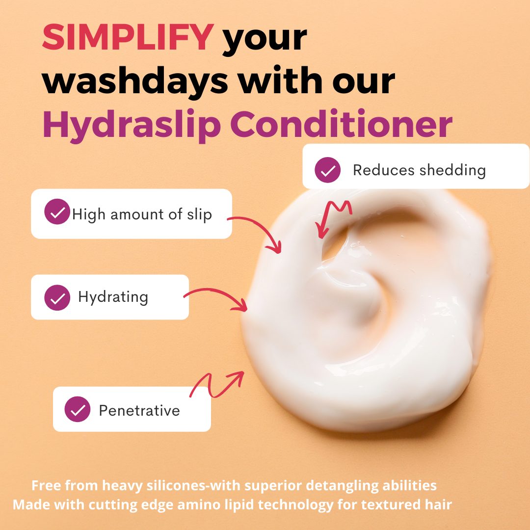 Detangling Hydraslip Conditioner for Matted Curly Hair